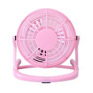 HDE USB Powered Desk Fan Personal Air Blower for PC Notebook Laptop (Pink) N5