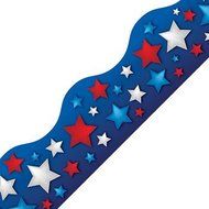 EP-3173 - PATRIOTIC STARS BORDER by Edupress