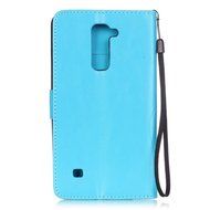 Spritech(TM) Pu Leather Bling Phone Case For LG G Stylo 2 LS775/LG Stylus 2 K520,Handmade Crystal Accessary Flower... N25