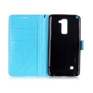 Spritech(TM) Pu Leather Bling Phone Case For LG G Stylo 2 LS775/LG Stylus 2 K520,Handmade Crystal Accessary Flower... N26