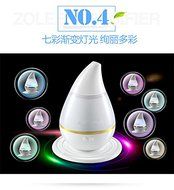 USB Powered, Mini Ultrasonic Humidifiers Cool Mist Humidifiers for Home Office Babyroom, 7 Colors Changing, USB... N3