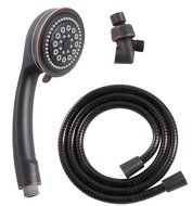 LDR 520 5105ORB Complete 5 Function Handheld Shower Set with 60-Inch Hose and Mount Bracket Oil Rubbed Bronze... N3