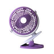USB Rechargeable Battery Operated Clip On Fan, FLOVEME [ Mini Desk Fan ] Portable Handheld Electric Fan for Baby... N7