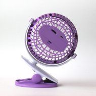 USB Rechargeable Battery Operated Clip On Fan, FLOVEME [ Mini Desk Fan ] Portable Handheld Electric Fan for Baby... N8
