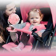 USB Rechargeable Battery Operated Clip On Fan, FLOVEME [ Mini Desk Fan ] Portable Handheld Electric Fan for Baby... N12