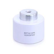 DGI MART White Style Bottle Cap Mini Humidifier Mute USB Powered Humidifier Aromatherapy Air Purifying Humidifier... N4