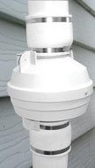 Suncourt RDN04 4 in. to 4 in. Radon Mitigation Fan Kit