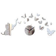 EverTrust(TM) top fashion hot mirror acrylic wall clock clocks modern furniture design living room stickers sticker... N2