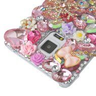 Note 4 Case,Yaheeda 3D Fashion Bling PC Hard Case for Samsung Galaxy Note 4 (2014) N32