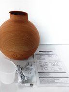 Kekilo Portable Essential Oil Diffuser Ultrasonic Mini Cool Mist Humidifier 600ML Water Tank Aroma Diffuser for... N6