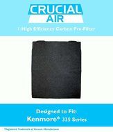 High Quality Kenmore 335 Series Carbon Pre-Filter - Kenmore Air Purifier Models: 83200, 83202 - Compare To Part... N6