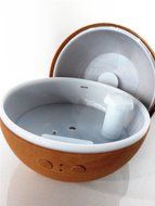 Kekilo Portable Essential Oil Diffuser Ultrasonic Mini Cool Mist Humidifier 600ML Water Tank Aroma Diffuser for... N8