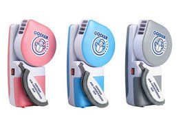 MarchMore Gray Hand Held Portable Fan Air Conditioning Conditioner Water Cool Cooler USB Battery Operated N2