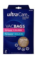 UltraCare - Kenmore &amp; Panasonic HEPA - 2 bags