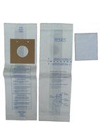 9 Eureka Electrolux Allergy Type Y Vacuum Bags + 3 Filter, Boss, Commercial Upright, Excalibur Vacuum Cleaners...