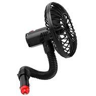 DC 12V 15W Car Wireless Flexible Arm Fan Car Automobile Vehicle Air Cooler Cooling Fan with Switch and Cigarette... N4