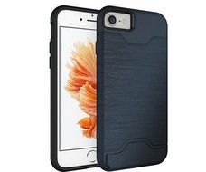 iPhone 7 Card Holder Case,Inspirationc Shockproof Anti-scratch Hard Shell Carrying Case Cover for iPhone 7 4.7... N21