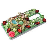 Spritech(TM) Bling Clear Phone Case For LG spirit h440 C70/LG Escape 2/LG Logos/LG Spirit 4G LTE,3D Handmade Silver... N23