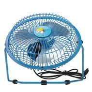 BXT 360 Degree Rotating USB Cooling Table Vintage Retro Metal Electric Home Office PC Laptop Desktop Portable... N57