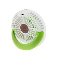 Greenery 360 Degree Rotation Mini Quietness Lightweight Metal Desktop Laptop PC USB Plug Charger Office Home Desk... N27