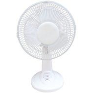 Optimus Personal Oscillating 2-Speed Table Fan, 9 Inches, White, F-0930