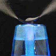 Rosewill Black Quiet Operated Filterless Ultrasonic Humidifier with 360&deg; Adjustable Dual Nozzle Mist Outlet (RHHD... N8