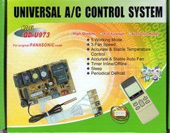 UNIVERSAL DUCTLESS MINI-SPLIT AC CONTROL SYSTEM W/REMOTE &amp; SENSORS N3