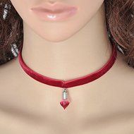 2016 New Design Gothic Vampire Blood Bottle Choker Pendant Halloween Necklace N5