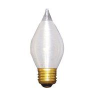 Bulbrite 25C15S Spunlite Chandelier 25W Satin, Medium Base by Bulbrite