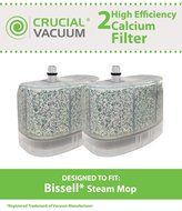 2 Bissell Vacuum Cleaner Water-Calcium Filters; Fits The Bissell Vacuum Steam Mop 218-5600; Part # 2185600 (218...