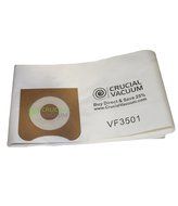 10 Ridgid VF3501 Allergen Bags, Fits 3-4.5 Gallon Wet &amp; Dry Vacuums, Compare to Part # VF3501, Designed &amp; Engineered...