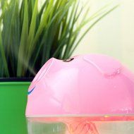 USB Humidifier, EIVOTOR 200ML Essential Oil Diffuser Air Purifier Aroma Diffuser Essential Cute Pig Cool Mist... N7