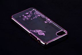 iPhone 7 Case,iPhone7 Case,ikasus Mini Love Heart Glitter Bling Crystal Rhinestone Diamonds Clear Rubber Golden... N55