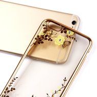 iPhone 7 Case,iPhone7 Case,ikasus Mini Love Heart Glitter Bling Crystal Rhinestone Diamonds Clear Rubber Golden... N65
