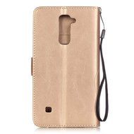 Spritech(TM) Pu Leather Bling Phone Case For LG G Stylo 2 LS775/LG Stylus 2 K520,Handmade Crystal Accessary Flower... N34
