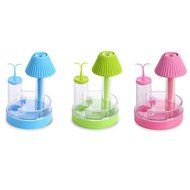 Mini Portable Travel Personal Ultrasonic USB Powered LED Sprout Humidifier (Blue) N6