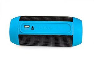 Pulse Wireless Bluetooth Speaker with Dynamic Glow LED Lights and Super Bass Speakers &amp; Microphone TF AUX USB... N11