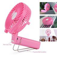 AerWo Portable Mini Fan Battery Operated Rechargeable Foldable USB Cooling Fan Personal Fan Electric Desktop Fan... N19
