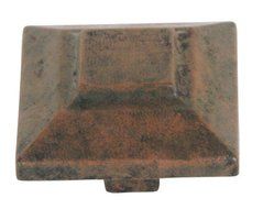 Atlas Homewares 4002-R 1-1/2-Inch The Classics Collection Trocadero Beveled Knob, Rust by Atlas Homewares