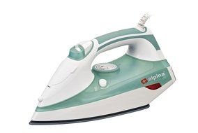 Alpina SF-1318 Powerful Automatic Shut-off Non-stick Full Function 2200 Watt Steam Iron - For 220V-240 Volt Countries