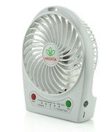 Momoday&reg; Mini Personal Electrical Portable Fan Rechargeable Power Bank Fan 3 Speeds Desktop Summer Cooler Fan... N7