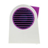 Starsource Aroma Air Conditioner Perfume Cooling Cooler Bladeless Fragrance Table Mini Fan Purple N7