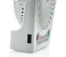 Momoday&reg; Mini Personal Electrical Portable Fan Rechargeable Power Bank Fan 3 Speeds Desktop Summer Cooler Fan... N8