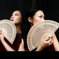 Weixinbuy Aromatic Wood Fan Hollow Hand Fan Home Decoration Wedding Shower Party N4