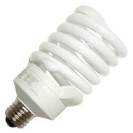TCP 4894250k CFL SpringLamp - 150 Watt Equivalent (only 42W used) Daylight (5000K) Spiral Light Bulb by TCP