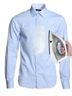 ZZ ES23571 Light Weight Steam Iron with Non-Stick Soleplate, 1200 W, White/Grey