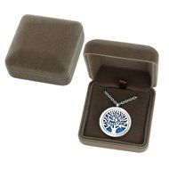 Stylish Diffuser Necklace with Gift Box - Exqline Essential Oil Diffuser Necklace Pendant Locket Gorgeous Aromatherapy... N6