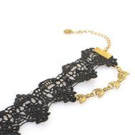 Lady Jewelry Fashion Sexy Index Gothic Black Lace Swallow Anklets N4