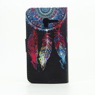 Alcatel One Touch Pop 3 Case,ikasus Colorful Painted Premium PU Leather Fold Wallet Pouch Case Flip Stand Credit... N9