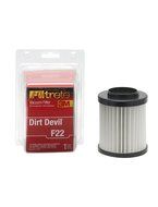 3M Filtrete Dirt Devil F22 Allergen Vacuum Filter, 1 Pack